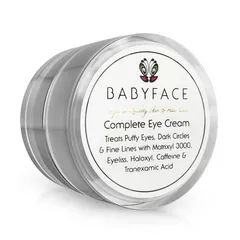 Babyface - Complete Eye Cream w/ Caffeine, Haloxyl, Eyeliss, Matrixyl & Tranexamic Acid - Regular Size