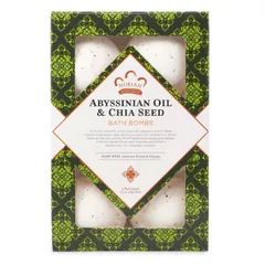 Nubian Heritage - Abyssinian Oil + Chia Seed Bath Bombs