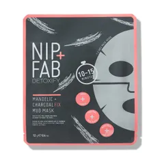 NIP+FAB - Charcoal Fix & Mandelic Acid Puryfing Sheet Mask