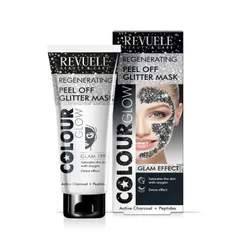 Revuele - Regenerating Peel Off Glitter Mask Black