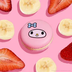 The Crème Shop x Sanrio - The Crème Shop x My Melody Macaron Lip Balm - Strawberry Banana
