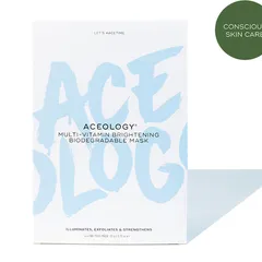 Aceology - MULTI-VITAMIN BRIGHTENING BIODEGRADABLE MASK