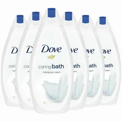 Dove - Caring Cream Bath Soak Indulging Cream x6