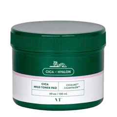 Buy VT Cosmetics Cica Mild Toner Pad 60 pcs Australia - Korean Skin Care and Beauty