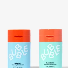 Bubble Skincare - Slam Dunk + Level Up Moisturiser Duo