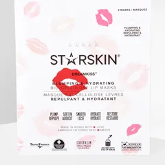 STARSKIN - Dreamkiss Plumping & Hydrating Bio Cellulose Second Skin Lip Mask