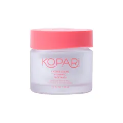 Kopari Beauty - Lychee Clean Vitamin C Face Mask with Vitamin C, AHA’s Coconut Milk