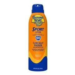Banana Boat - Ultra Sport Clear Sunscreen Spray, SPF 100