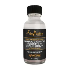 SheaMoisture - African Black Soap Bamboo Charcoal Detoxifying Drying Lotion
