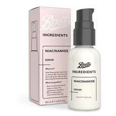 Boots - Ingredients Niacinamide serum