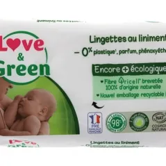 Love & Green - Liniment Wipes 56 Wipes