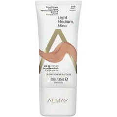 Almay - Smart Shade Anti-Aging Skintone Matching Makeup, Light/Medium Mine 200, SPF 20