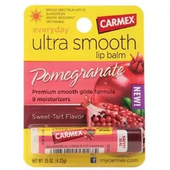 Unknown - Carmex Everyday Ultra Smooth Lip Balm SPF 15 Pomegranate