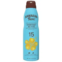 Hawaiian Tropic - Clear Spray Sunscreen Broad Spectrum SPF 15 Light Tropical