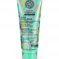 Natura Siberica - Polar White Birch Restoring Calming Face Gel Mask