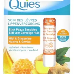 Quies - Lips Care Sensitive Skins Stick Honey & Ginger 4