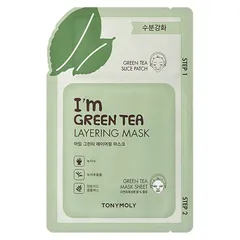 TONYMOLY - I'm Layering Mask - Green Tea