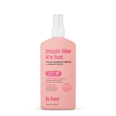 B.Tan - tropic like it's hot SPF 15 tanning oil