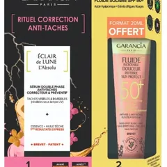 Garancia - Éclair de Lune L'Absolu Double-Serum Dark Spot Corrector Corrects & Prevents + Incredible Softness Invisible Fluid SPF50+ Free