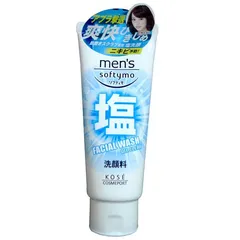 Kose - Men Softymo Salt Oil Clear Face Wash