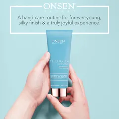 onsensecret - White Pagoda Hand Cream