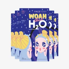 FaceTory - Woah That H2O 2-Step Sheet Mask - Hydrating