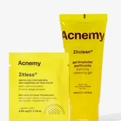 Acnemy - Zitless Microdart Patches & Zitclean Mini Cleansing Gel Duo
