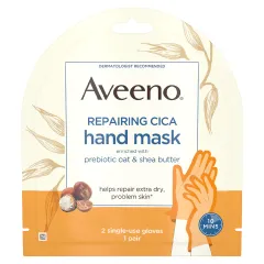 Aveeno - Repairing Cica Hand Mask, Oat & Shea Butter