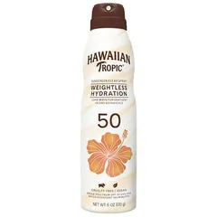 Hawaiian Tropic - Weightless Hydration Sunscreen Spray SPF 50