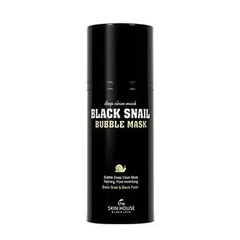 the SKIN HOUSE - Black Snail Bubble Mask