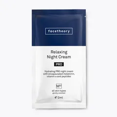Facetheory - Relaxing Night Cream M10 PRO with Encapsulated Melatonin, Vitamin E and Peptides