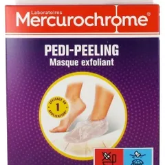 Mercurochrome - Pedi-Peeling Exfoliating Mask 1 Pair
