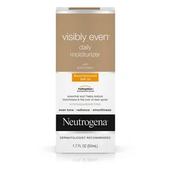 Neutrogena - Visibly Even Daily Facial Moisturizer With Broad Spectrum SPF 30 Sunscreen, Essential Soy for Skin Discoloration, Dark Spots, and Even Skin Tone, Hypoallergenic