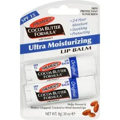 Palmers - s Cocoa Butter Lip Balm, SPF 15 - 2 pk