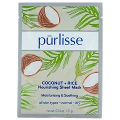 Purlisse - Coconut + Rice Nourishing Sheet Mask