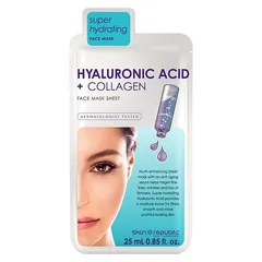 Hyaluronic Acid + Collagen Face Sheet Mask
