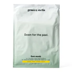 grace & stella - Grace and Stella Dr. Pedicure Foot Peeling Mask - Lemon
