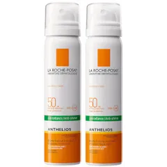 La Roche-Posay - Anthelios Anti-Shine Sun Protection Invisible SPF50+ Face Mist Duo