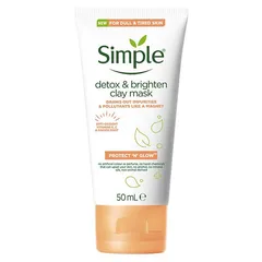 Simple - Protect 'N' Glow Detox & Brighten Clay Mask