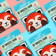 The Crème Shop - Be Smooth, Skin! Animated Red Panda Face Mask - Wrinkle-Reducing Retinol