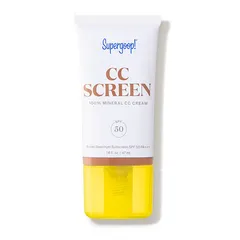 Supergoop! - CC Screen 100% Mineral CC Cream SPF 50 - 426W – deep with warm undertones