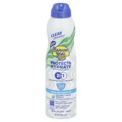 Banana Boat - Protect & Hydrate SPF 30 Sunscreen Clear UltraMist