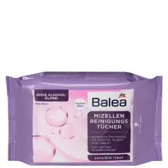 Balea - Micellar Cleansing Wipes, 25pc