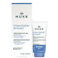 NUXE - Crème Fraiche de Beauté 48hr Moisturising Cream for Normal Skin with Gift