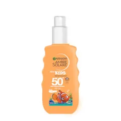 Garnier - Ambre Solaire Kids' SPF50+ Water and Sand Resistant Sun Cream Spray