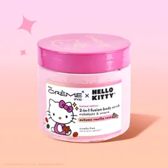 The Crème Shop x Hello Kitty Fusion Body Scrub - Autumn Vanilla Rose