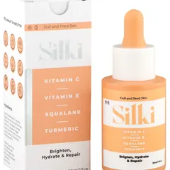 Silki - Vitamin C, Vitamin E, Squalane & Turmeric Serum