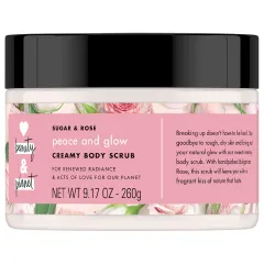 Love, Beauty and Planet - Peace and Glow Creamy Body Scrub Sugar & Rose Scrub