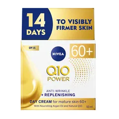 Nivea - Q10 Power 60+ Anti-Wrinkle Face Cream Moisturiser SPF15