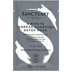 Sanctuary Spa - 5 Minute Thermal Charcoal Detox Mask Sachet